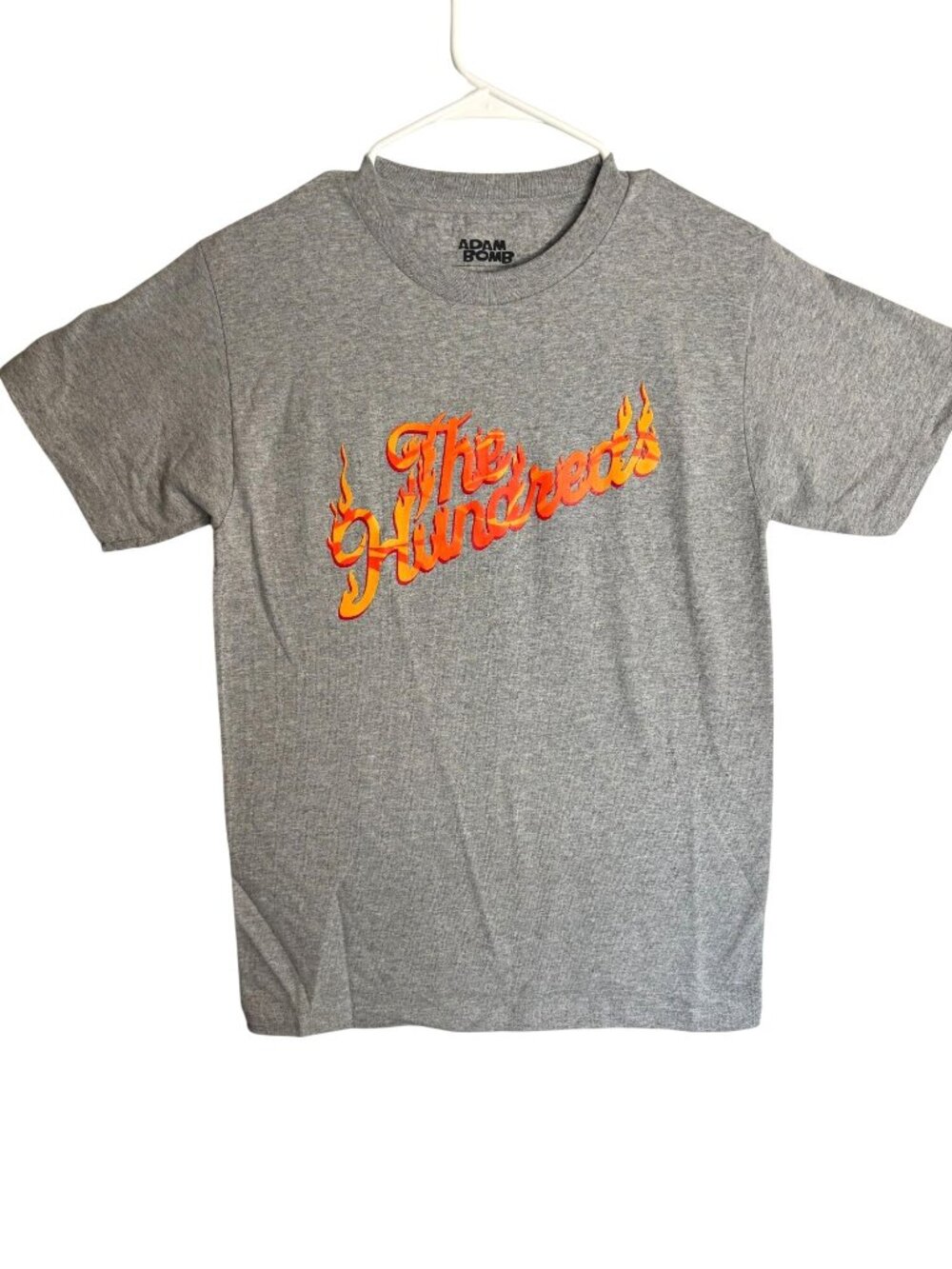 Adam Bomb x The Hundreds Gray Graphic T-Shirt | Size Small